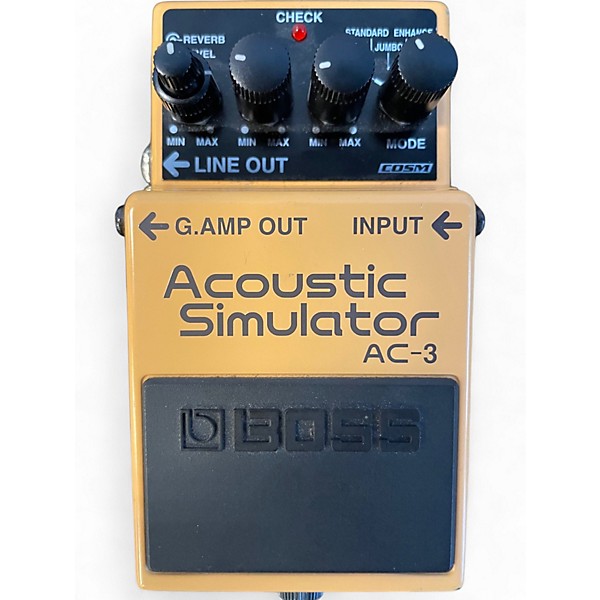 公式サイト - ハイブランドの新作が続々登場 Used BOSS Center Guitar | Pedal Effect Simulator Acoustic AC3 ギター