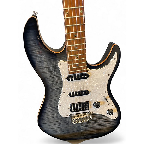 Used Sire S7 Larry Carlton grey flame Solid Body Electric Guitar