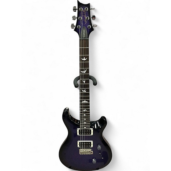 Used 2022 PRS S2 Custom 24 Metallic Purple Smokehouse Solid Body Electric Guitar