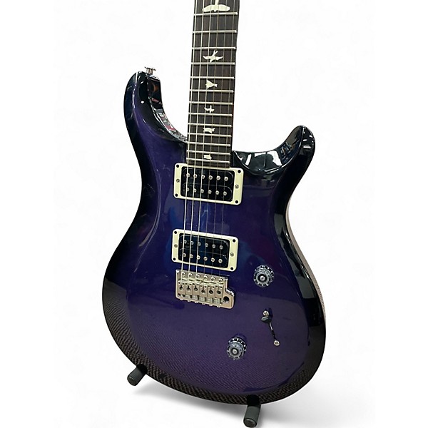 Used 2022 PRS S2 Custom 24 Metallic Purple Smokehouse Solid Body Electric Guitar
