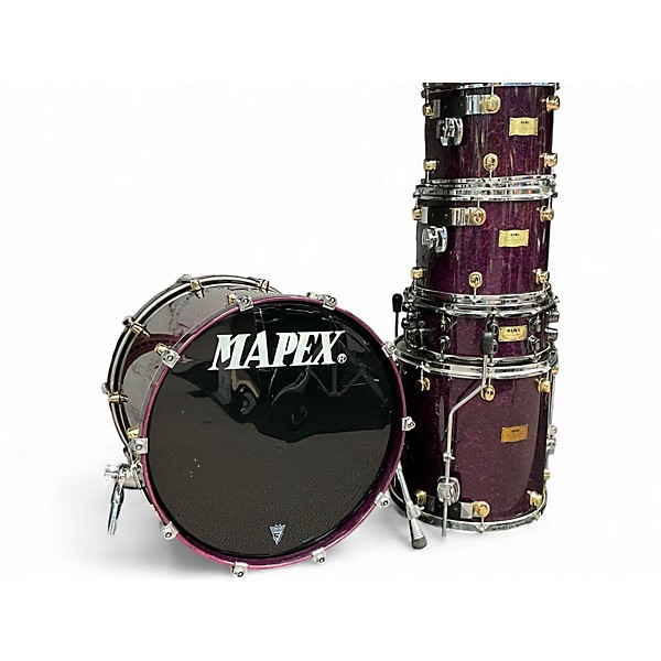 Used Mapex 5 Piece orion classic series 095334 Drum Kit