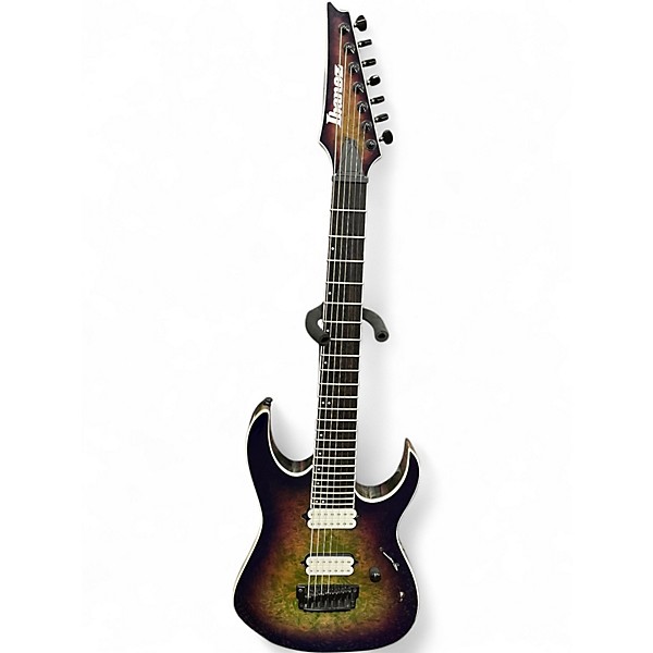 Used Ibanez RGIX7FDLB MULTI Solid Body Electric Guitar