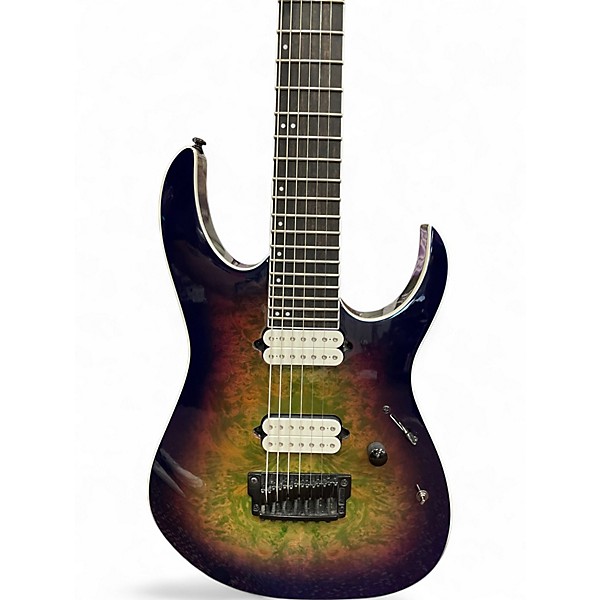 Used Ibanez RGIX7FDLB MULTI Solid Body Electric Guitar