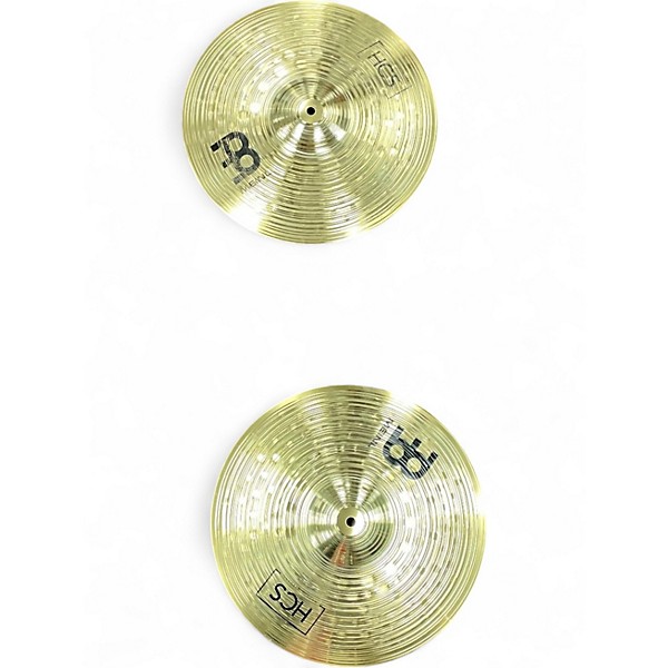 Used MEINL 15in HCS Hi Hat Pair Cymbal