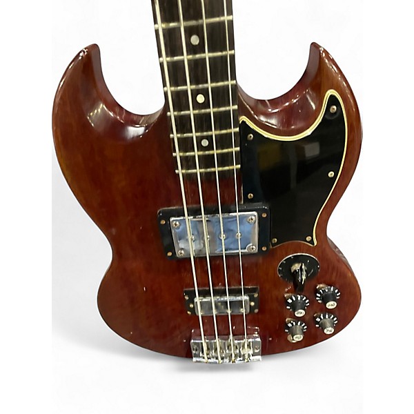 Vintage 1970s Gibson EB3 Cherry Electric Bass Guitar