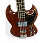 Vintage 1970s Gibson EB3 Cherry Electric Bass Guitar