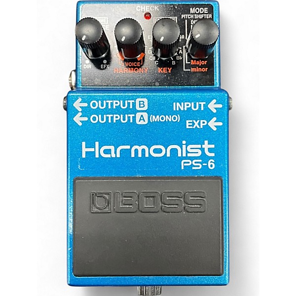 Used BOSS PS6 Harmonist Effect Pedal