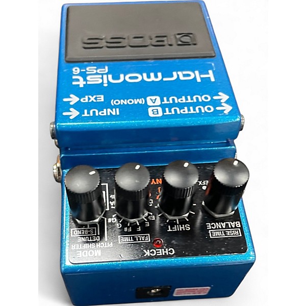 Used BOSS PS6 Harmonist Effect Pedal