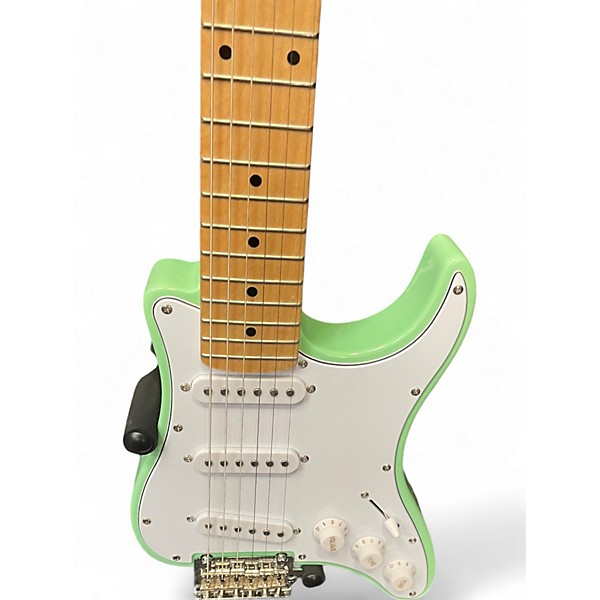 Used Traveler Guitar Travelcaster Deluxe Surf Green Electric