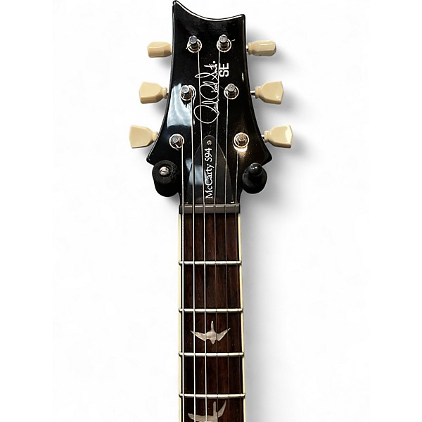 Used PRS SE Singlecut McCarty 594 black gold Solid Body Electric Guitar