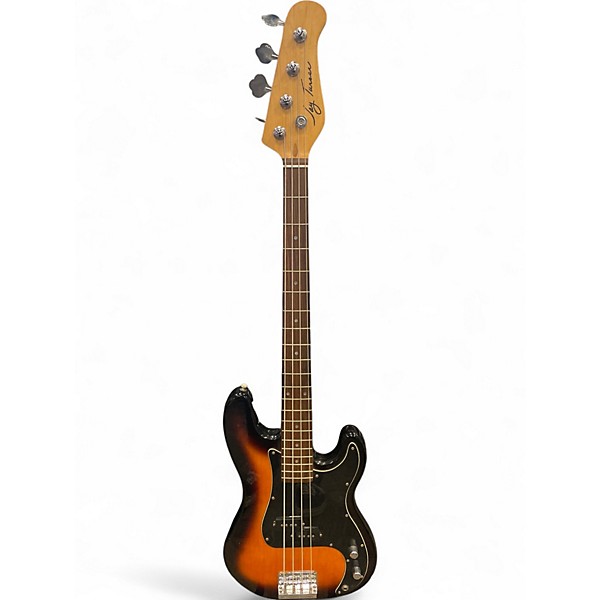 Used Jay Turser JTB400C Sunburst Electric Bass Guitar