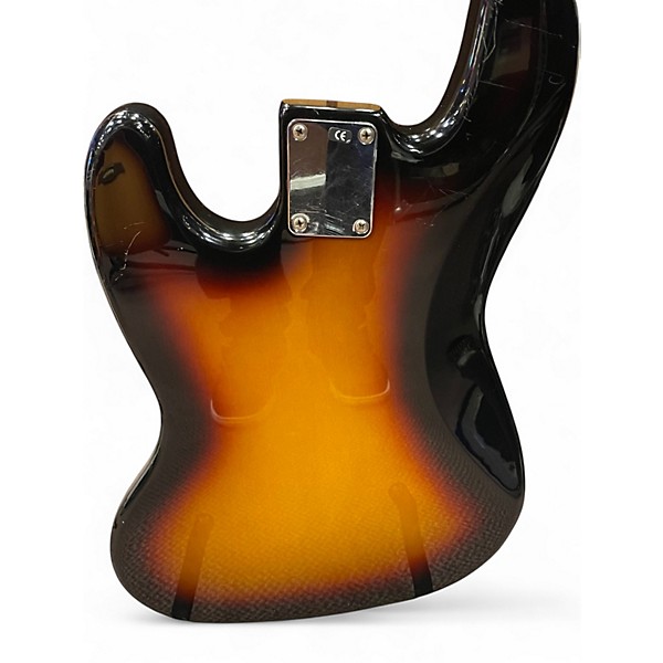 Used Fender Standard Jazz Bass 2 Tone Sunburst Electric Bass Guitar