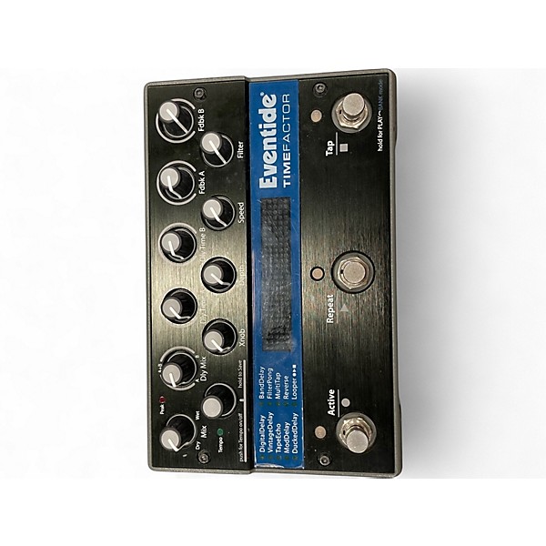 Used Eventide Time Factor Delay Effect Pedal