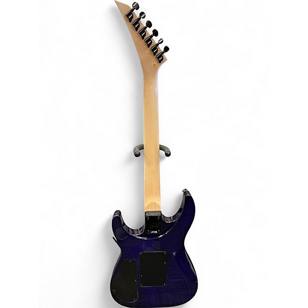 Used Jackson JS34Q Dinky Trans Purple Solid Body Electric Guitar