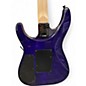 Used Jackson JS34Q Dinky Trans Purple Solid Body Electric Guitar