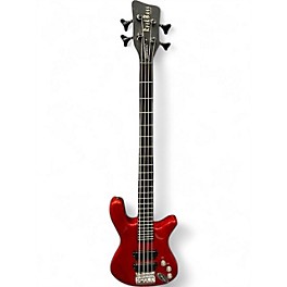 Used RockBass by Warwick Streamer Candy Apple Red Electric Bass Guitar