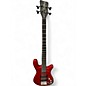Used RockBass by Warwick Streamer Candy Apple Red Electric Bass Guitar thumbnail