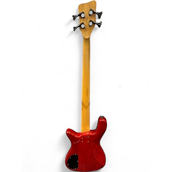 Used RockBass by Warwick Streamer Candy Apple Red Electric Bass Guitar