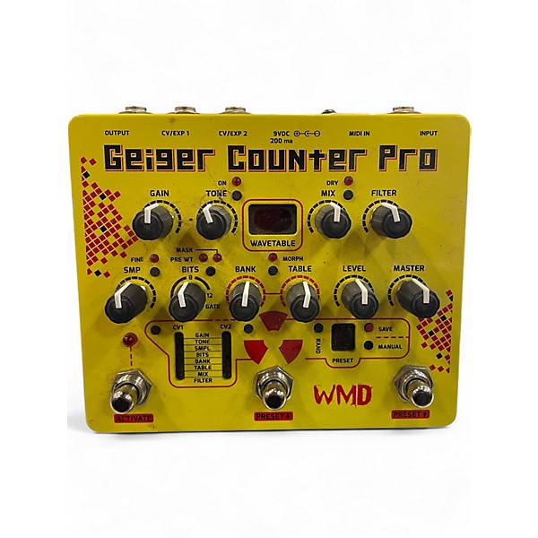 Used Wmd Geiger Counter Pro Effect Pedal