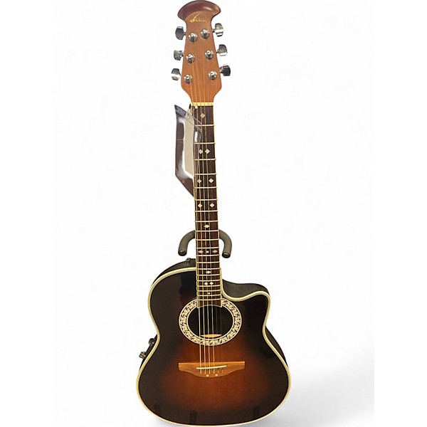 Used Ovation CS257 Celebrity Acoustic Electric Black | Cream