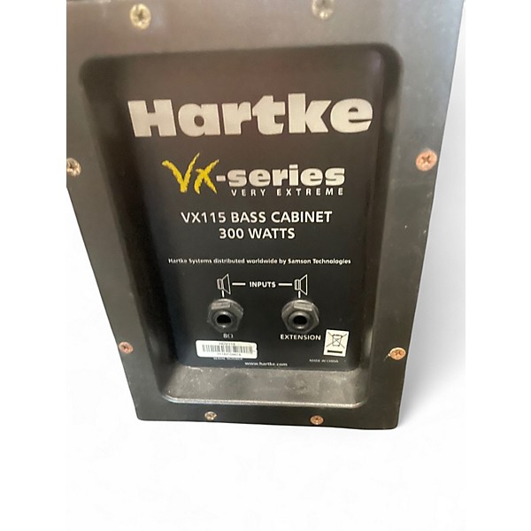 Used Hartke VX115 300W 8Ohm 1x15 Bass Cabinet