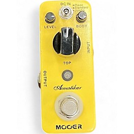 Used Mooer Acoustikar Effect Pedal