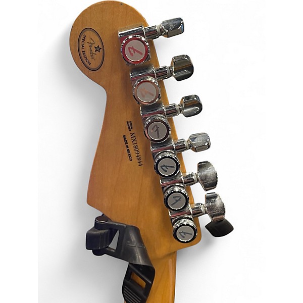 Used 2018 Fender SPECIAL EDITION STANDARD STRAT Black Solid Body Electric Guitar