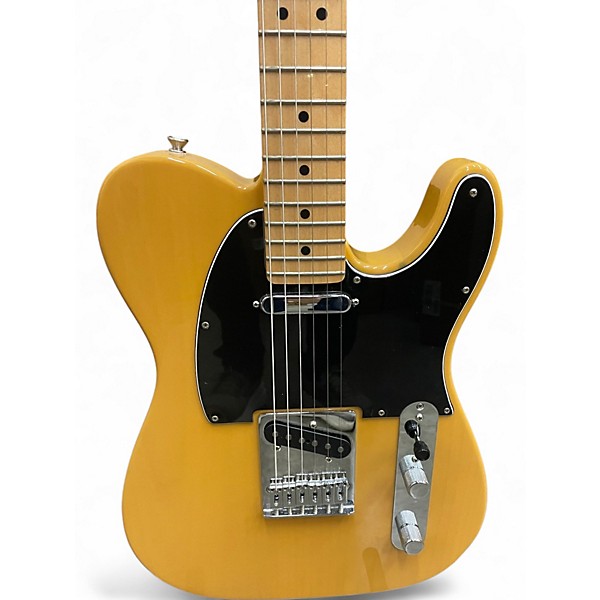 Used Fender Player Telecaster Butterscotch Blonde Solid Body Electric Guitar