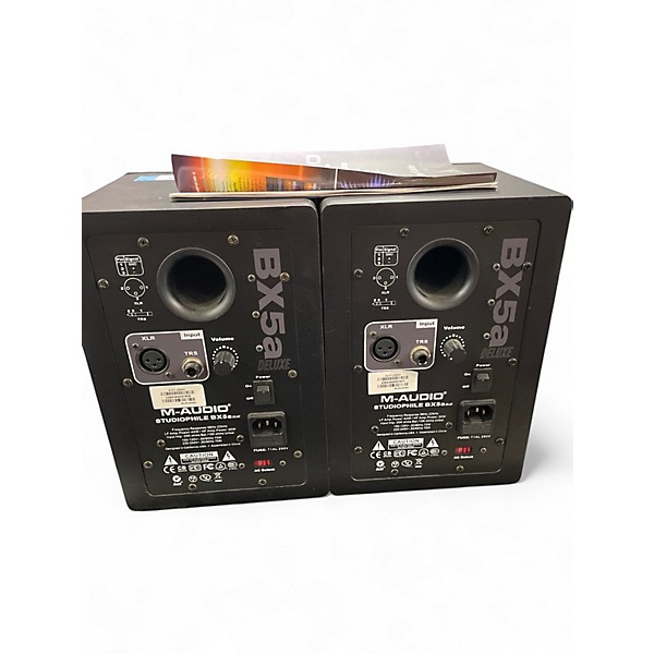 Used M-Audio BX5A Pair Powered Monitor