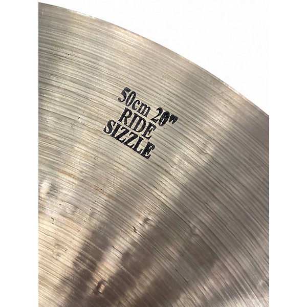 Used Istanbul Mehmet 20in SIZZLE RIDE Cymbal