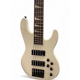 Used Jackson  X Series CBXNT V Snow White Electric Bass Guitar