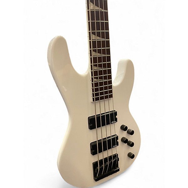 Used Jackson  X Series CBXNT V Snow White Electric Bass Guitar