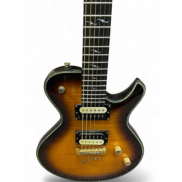 Used Dean Deceiver FMF 2 Tone Sunburst Solid Body Electric Guitar