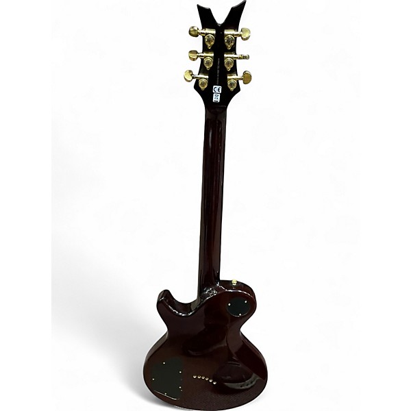 Used Dean Deceiver FMF 2 Tone Sunburst Solid Body Electric Guitar