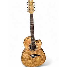 Used Dean EQA12 Sandburst 12 String Acoustic Electric Guitar