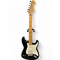 Used Fender Standard Stratocaster HSS Black Solid Body Electric Guitar thumbnail