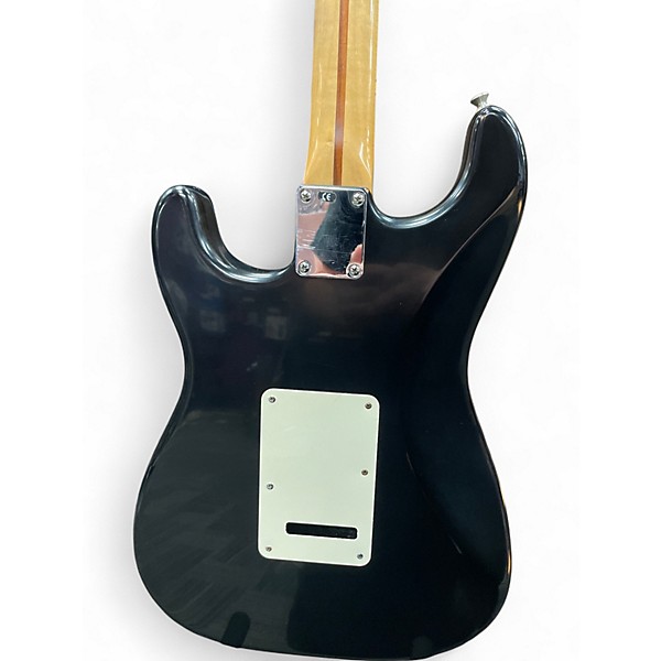 Used Fender Standard Stratocaster HSS Black Solid Body Electric Guitar