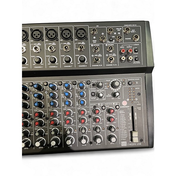 Used Harbinger L1402FX USB Unpowered Mixer