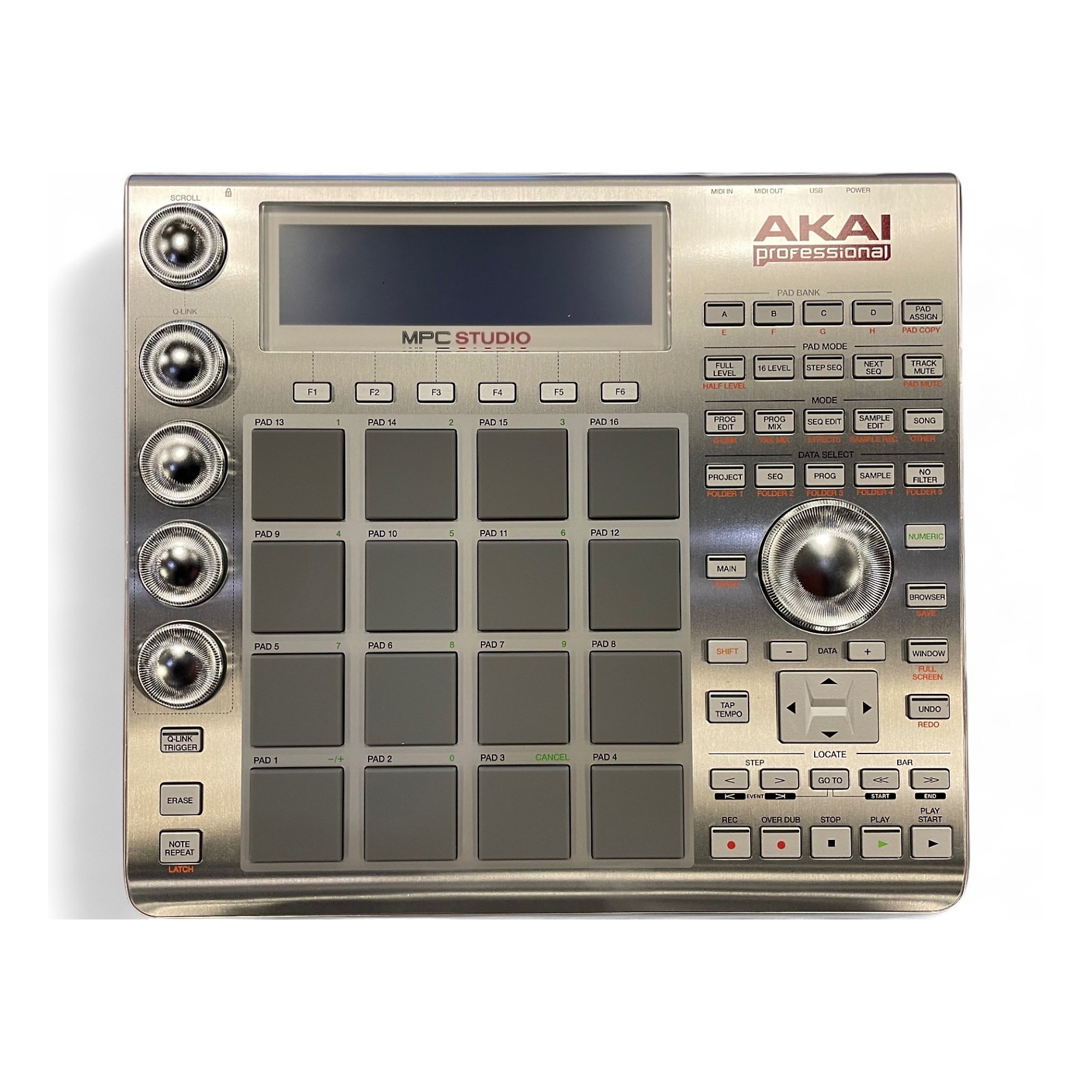 日本全国送料無料商品 | 特集  MPC Professional Akai Used Studio Controller MIDI Silver DJ機材