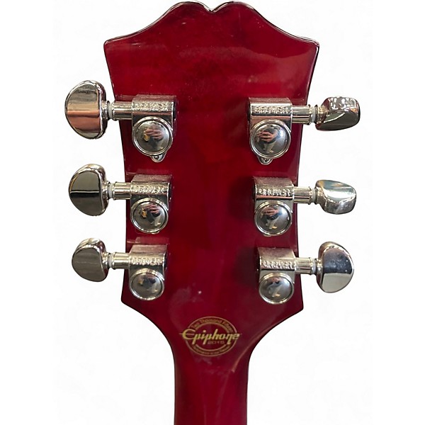 Used Epiphone Wildkat with Bigsby red Hollow Body Electric Guitar