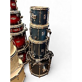 Used SONOR 4 Piece FORCE 2001 Blue Drum Kit