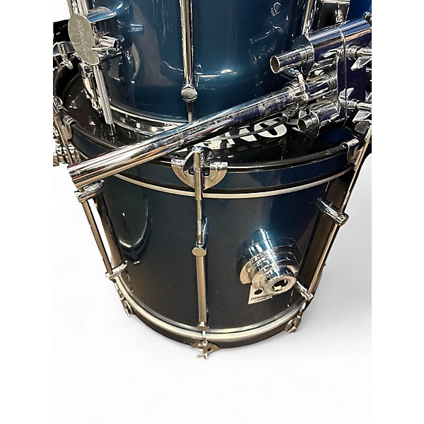 Used SONOR 4 Piece FORCE 2001 Blue Drum Kit
