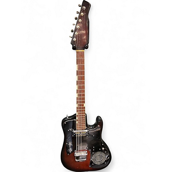 Used Teisco TRE-100 2 Color Sunburst Solid Body Electric Guitar