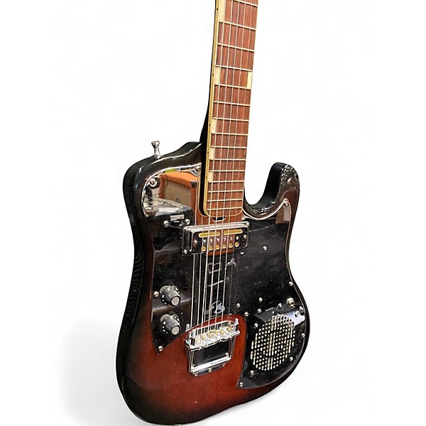 Used Teisco TRE-100 2 Color Sunburst Solid Body Electric Guitar