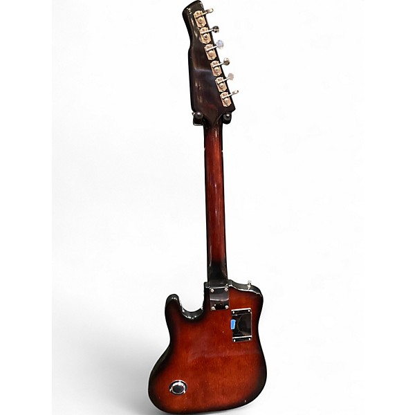 Used Teisco TRE-100 2 Color Sunburst Solid Body Electric Guitar