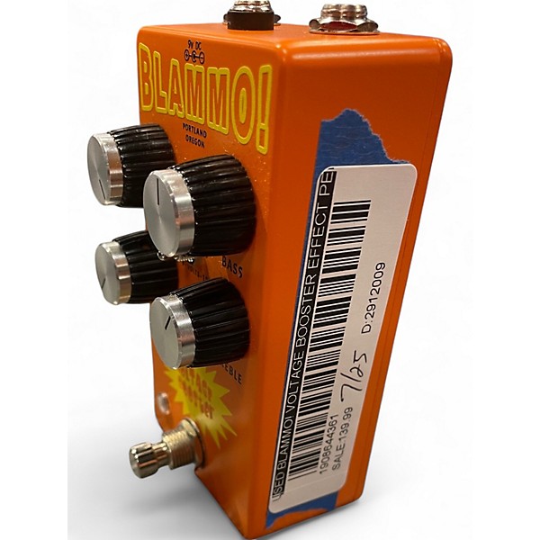 Used Blammo! Voltage Booster Effect Pedal