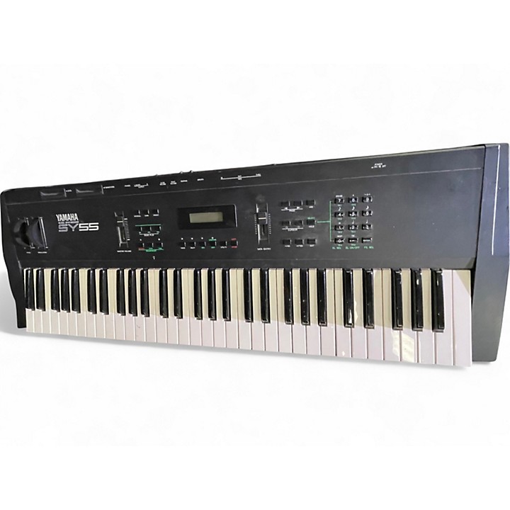 YAMAHA SY55 シンセサイザー Used Yamaha SY55 Synthesizer | Guitar Center