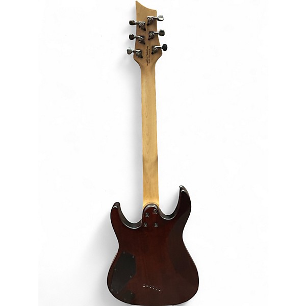 Used Mitchell MD300 Satin Red Solid Body Electric Guitar
