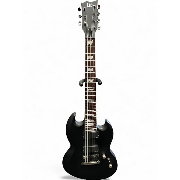 Used ESP LTD VIPER 407 Black Solid Body Electric Guitar