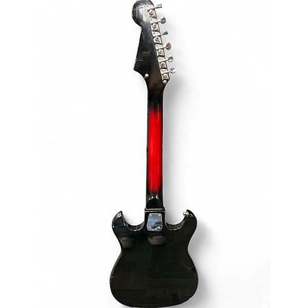 Used Tiesco GUITAR Crimson Red Burst Solid Body Electric Guitar